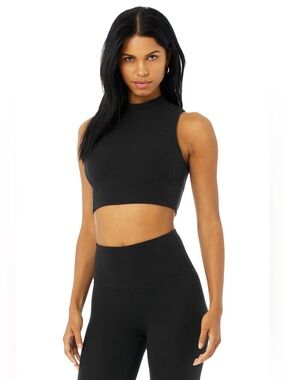 ALO YOGA Micro waffle comfort bra tank size M